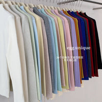 Women's Rabbit Down Blend High-Neck Slim Fit Knit Base Layer Sweater