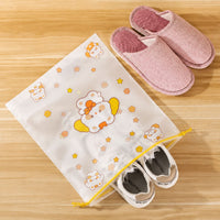 Dustproof Waterproof Drawstring Shoe Storage Bag for Travel and Dorms