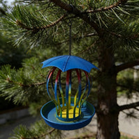 Decorative Wall-Mounted Bird Feeder for Outdoor and Indoor Gardens