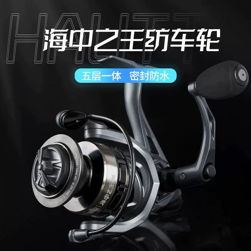 Teben Saltwater Spinning Fishing Reel for Sea Rod Lure Rod Raft Rod Long Cast