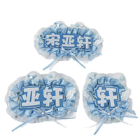Reflective Nameplate Felt Bag Charm for Concerts and Fan Support