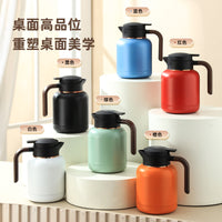 Smart Temperature Display 304 Stainless Steel Insulated Tea Pot with Infuser for Loose Leaf Tea