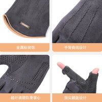 Men's Winter Warm Cycling Gloves with Windproof, Non-slip, and Touchscreen Features