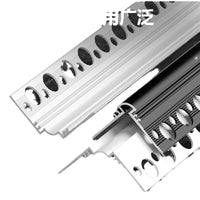 Aluminum Alloy Corner Trim for Wall Plastering and Reinforcement, Anti-Collision Edge Banding