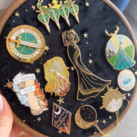 Vintage Badge and Brooch Display Board for Collection and Decoration
