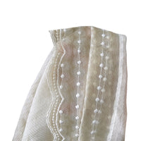 New Summer Cotton Linen Scarf for Women, Neck Protection Shawl, Travel Wrap with Artistic Design