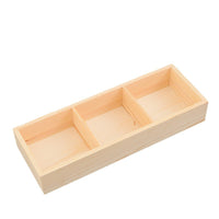 Wooden Desktop Organizer Tray with Multiple Compartments for Jewelry, Stationery, and Small Items