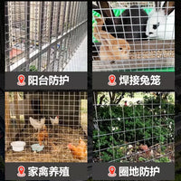 Hot-Dip Galvanized Welded Wire Mesh Fence for Outdoor Enclosures and Protection