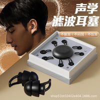 Noise Cancelling Earplugs for Sleep, Snoring, and Study with Filter Barrier