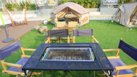 Outdoor BBQ Grill Table Rectangular Foldable Detachable Legs Manufacturer Direct Supply 2023 New Model