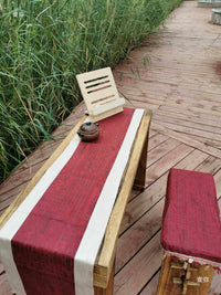 Wooden Foldable Guzheng Music Stand Portable Desktop Reading Holder