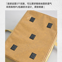 Outdoor Camping Storage Bag Large Capacity Cassette Stove Tableware Storage Box Foldable for Travel and Picnic