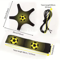 Soccer Kick Trainer, Adjustable Ball Control Practice Belt, Durable & Wear-Resistant