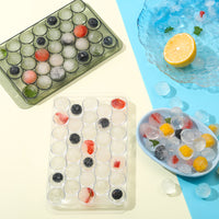 DIY Ice Ball Maker Mold with Lid for Summer Cold Drinks