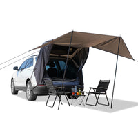 Portable SUV Tailgate Tent for Camping and Travel, Universal Car Rear Extension Awning