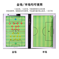 Foldable Magnetic Soccer Coaching Tactic Board with Pieces