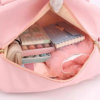 Children's Dance Bag Ballet Practice Handbag Crossbody Tote for Dance Shoes & Apparel