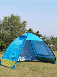 Automatic Pop-Up Beach Tent Sun Shelter with UV Protection for 4 People