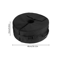 Round Sandbag Base for Outdoor Sunshade and Canopy