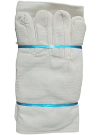 Heavy-Duty Double-Layer Canvas Work Gloves for Welding and Mechanical Tasks