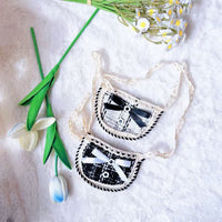 Adjustable Pet Lace Bib Collar for Cats and Small Dogs