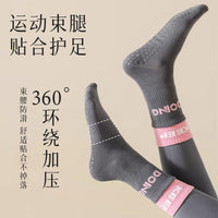 Women's Non-Slip Yoga Pilates Socks with Grip for Studio & Home Workouts
