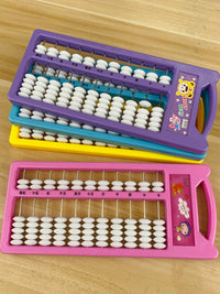 Mini Abacus for Kids, Educational Math Learning Tool for Early Education, Primary School Students, and Brain Development