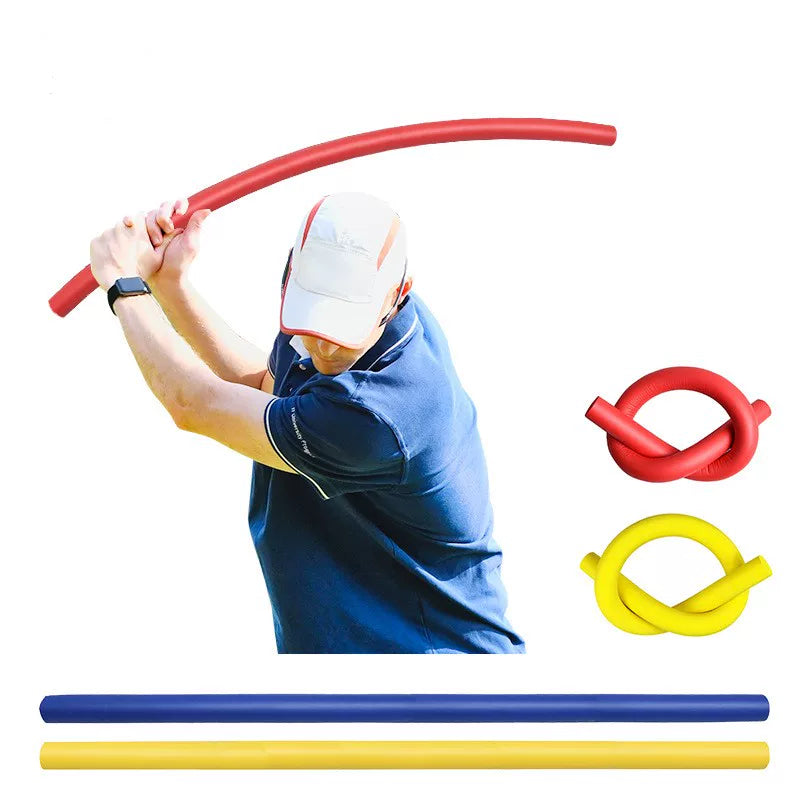 Golf Swing Trainer Aid Power Stick Rhythm Practice Whip for Balance and Turn