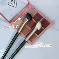 Half-Fan Nose Contour Brush Eyeshadow Concealer Highlight Blending Makeup Tool