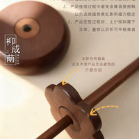 Magnetic Levitation Yarn Holder for Knitting and Crocheting, Wooden Yarn Spool Stand
