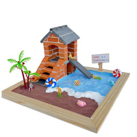 DIY Miniature House Building Kit for Kids - Educational Craft Toy