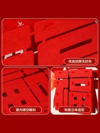 2026 Year of the Horse 3D Fu Character New Year Decoration