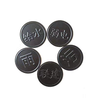 Cast Iron Manhole Cover Identification Plate for Rain, Sewage, Weak Current, and Power - D400 Pressure Bearing