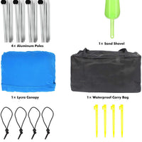 Lycra Beach Tent Sunshade Canopy for Outdoor Camping Fishing Picnic