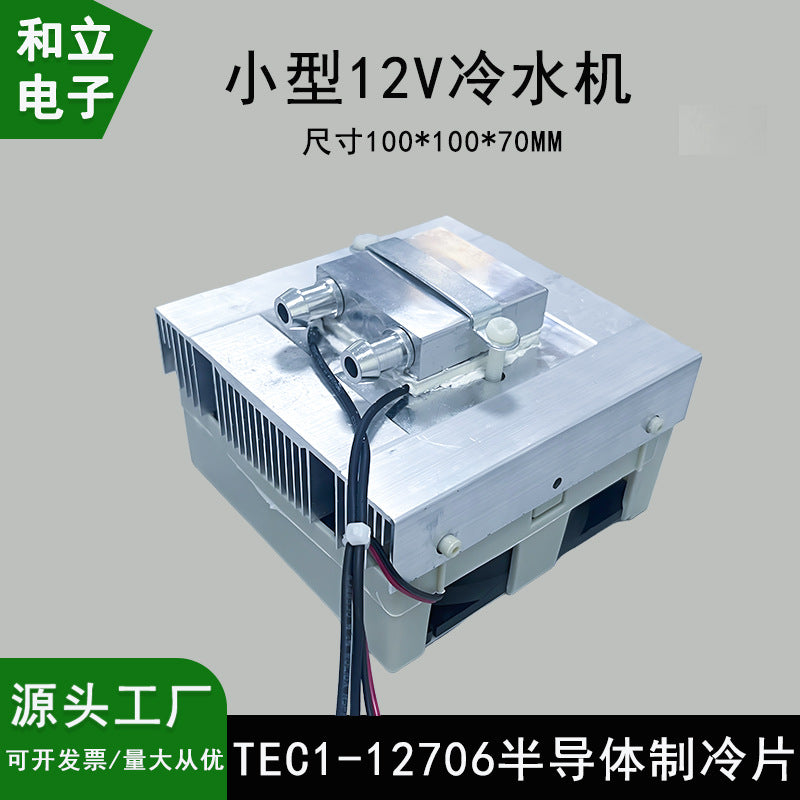 DIY 12V Semiconductor Water Chiller for 5-10L Small Fish Tanks