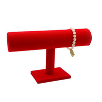 Acrylic T-Bar Jewelry Display Stand for Bracelets and Bangles