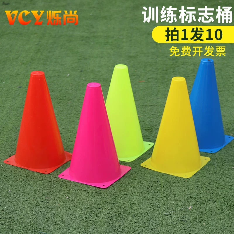 Soccer Training Cones Obstacle Markers for Sports Drills and Agility Training, Multi-Sport Use