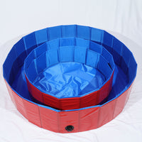 Foldable PVC Pet Swimming Pool and Bath Tub for Dogs and Cats