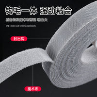Reusable Hook and Loop Cable Ties for Cord Management, Desk Organization, and Wire Bundling