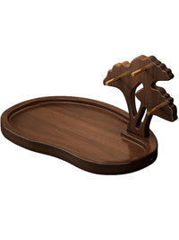 Decorative Entryway Key and Jewelry Tray with Storage for Desk or Vanity