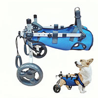 Small Dog Wheelchair for Disabled, Elderly, or Injured Pets - Mobility Aid Cart for Dogs Under 25 lbs