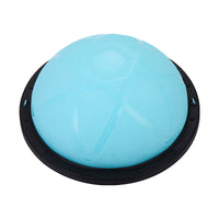 Half Balance Ball Trainer with Resistance Bands and Pump for Yoga Pilates Fitness