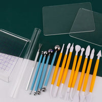 Clay Modeling Tool Set for Pottery and Sculpture