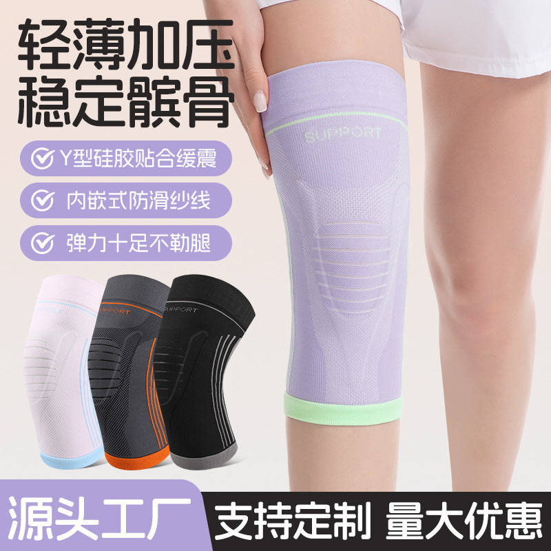 Lightweight Sports Knee Brace for Patella Stabilization and Protection during Running, Cycling, Hiking, and Training
