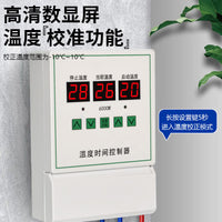 Digital Temperature Controller with Fan Control for Industrial and Agricultural Use