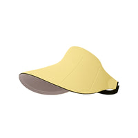 Women's UV Protection Sun Visor Hat with Wide Brim for Outdoor Travel