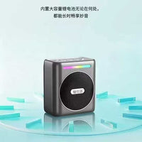 Portable Bluetooth Speaker with Bass, Metal Mini Wireless Speaker for Outdoor and Indoor Use