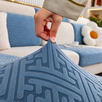 Universal Stretch Sofa Cover Slipcover for Living Room, Non-Slip Sofa Cushion Protector