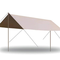 Portable Outdoor Camping Tarp Sunshade Rainproof Tent with UV Protection for Patio and Backyard