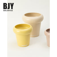 Nordic Ceramic Planter Pot for Indoor Plants and Succulents, Modern Minimalist Style